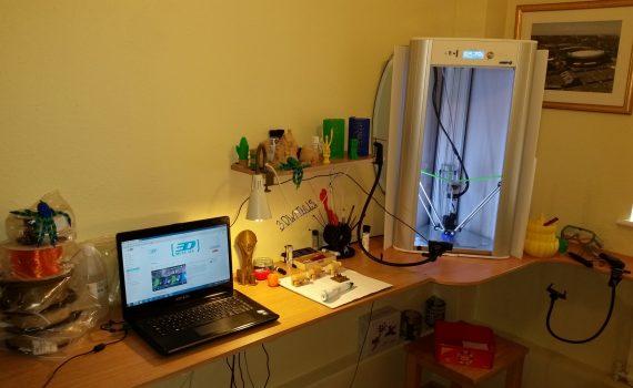 DeltaWASP 2040 in our Mini Workshop