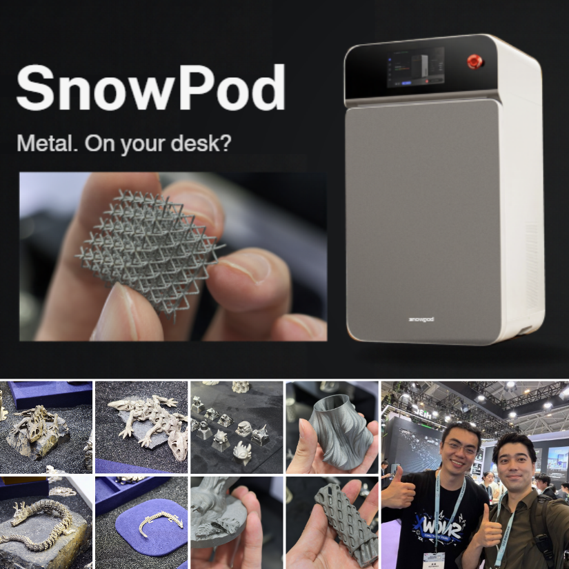 SnowX SnowPod Metal 3D Printer Discussion
