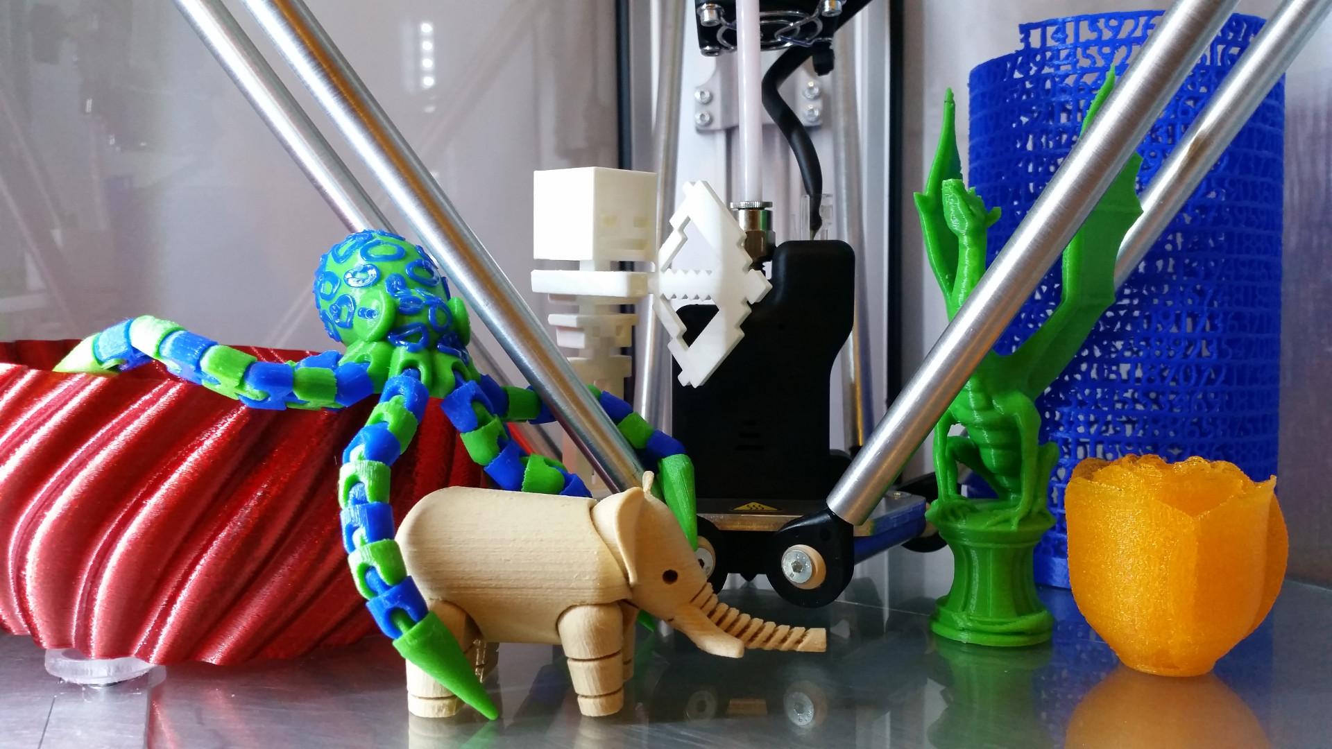 The Best Articulated Dragon Models - Flexible Print in Place for 3D Printing