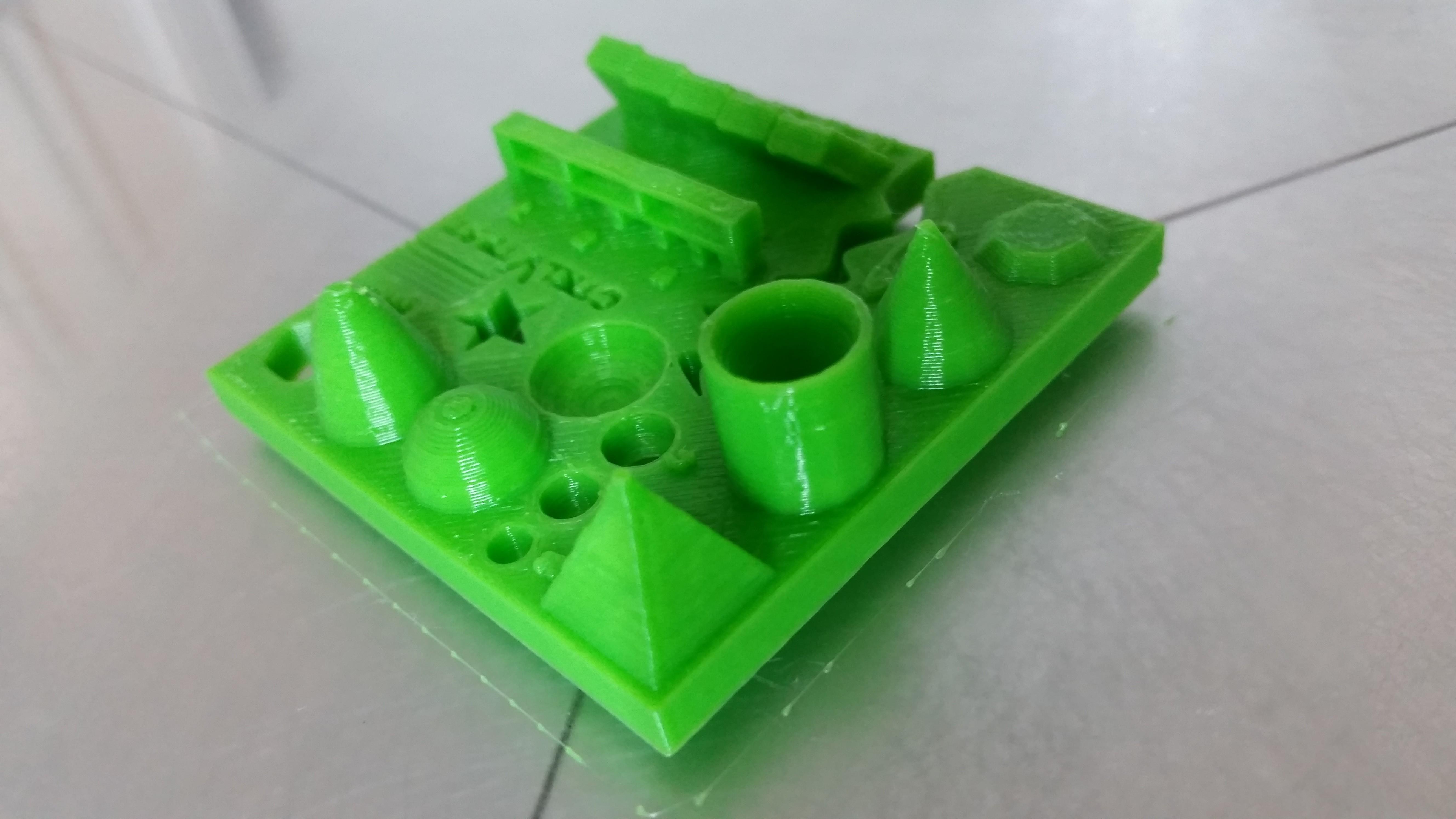 skæbnesvangre Kejser mave 3D Printing Test – Stringing
