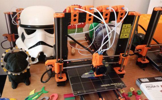Prusa i3 MK2 Multicolour 3D Printer at DIGICAL Show