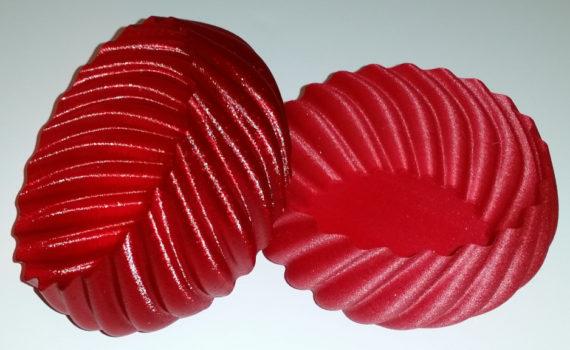 3D Printed Candy Bowls - Red PET Filament