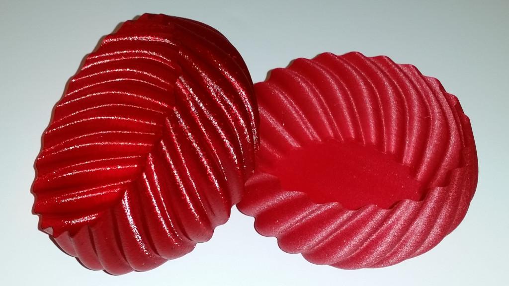 3D Printed Candy Bowls - Red PET Filament