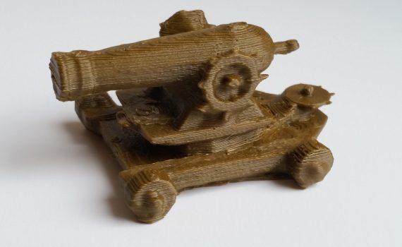 3D Scanned and 3D Printed GW2 Cannon