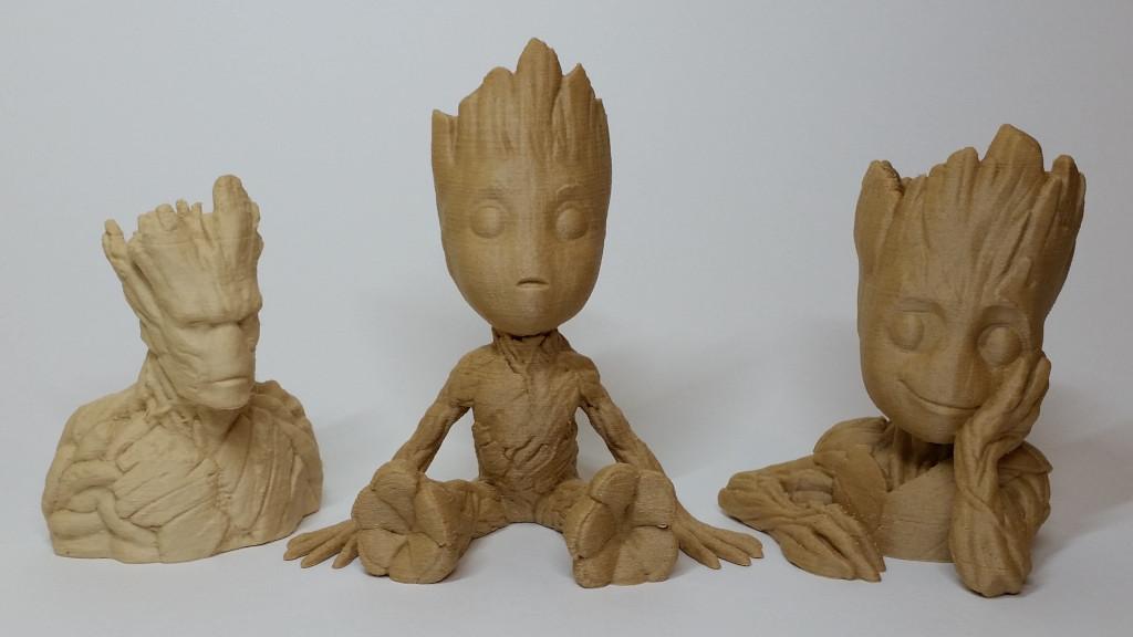 3D Printing in Wood - Groot & Other Ideas for Wood Filament