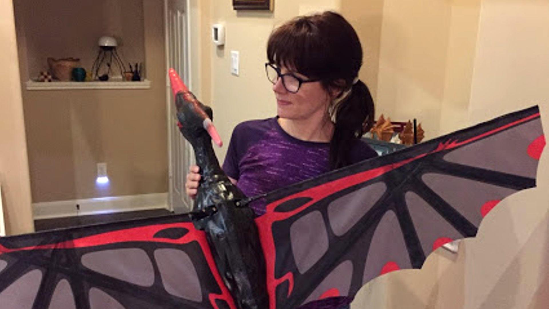 Louise Driggers with Model