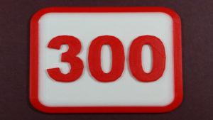 Multicolor 3D Printing - 300 Subscribers on YouTube