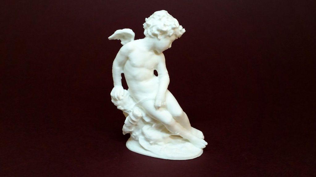 Wounded Cupid - Scanned by Geoffrey Marchal - White PLA