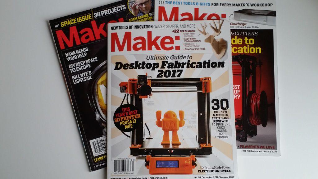 make magazine 3d printer