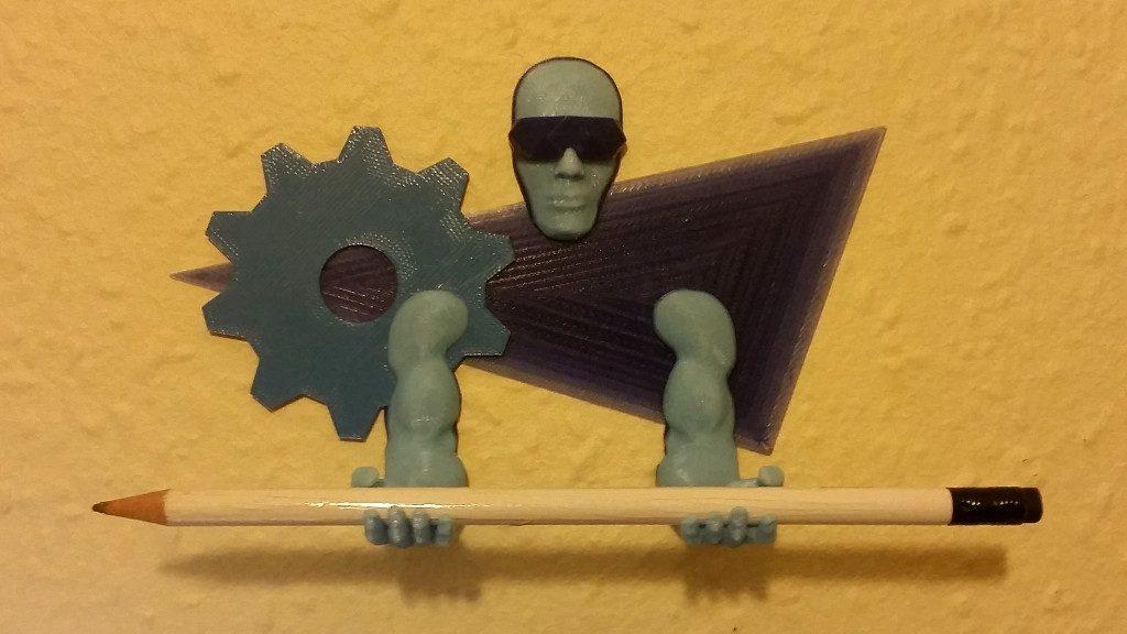 3D Printing Guardian Pen Holder 3D Printing Guardian Pen Holder