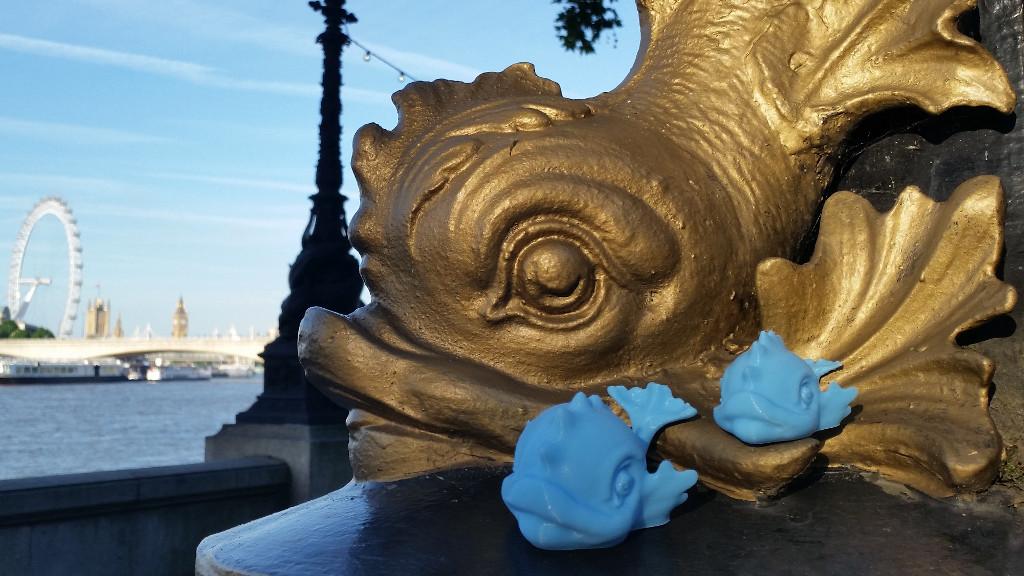 Baby Thames Dolphin Toy - 3D Sculpting in Meshmixer