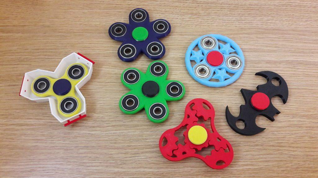 3d printed spinner