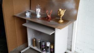 Spray Painting 3D Printed Models Gallery - Workshop