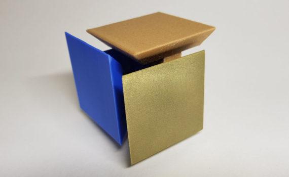 WRB Cube - Plastic Metal & Wood Composites - 3D Printing Materials for Desktop 3D Printers
