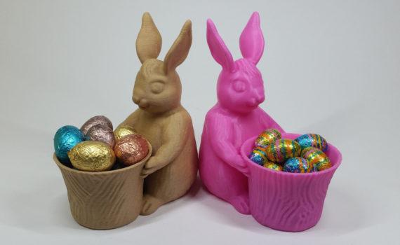 3D Designed in ZBrush - Easter Bunny Themed Pot