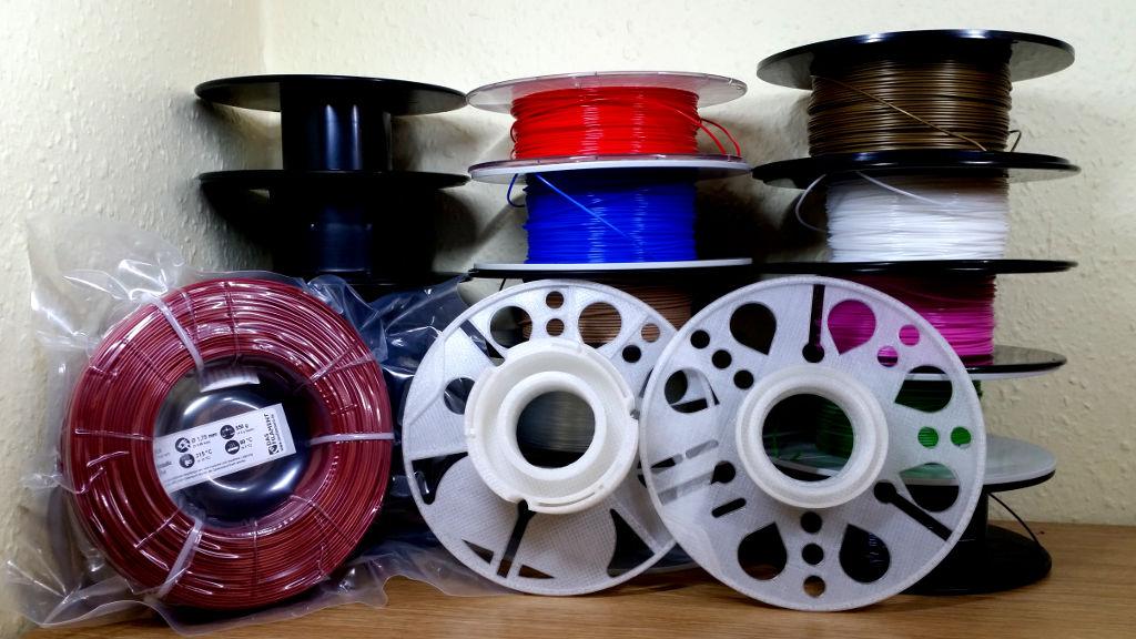3D Printed Filament Spool Holder Designed by Creative Tools