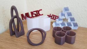 3D Printed Illusion - Optical & Text Flips