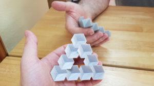Penrose Triangle 3D Printed Illusion
