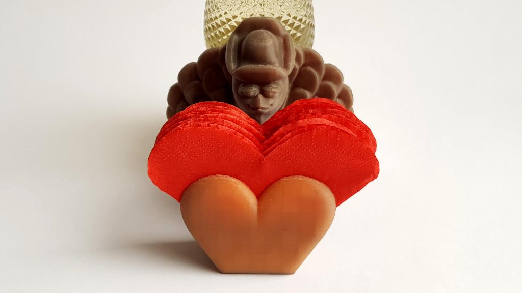 Free STL file LOVE YOU Valentine's Day heart box, unsupported print・3D  print design to download・Cults