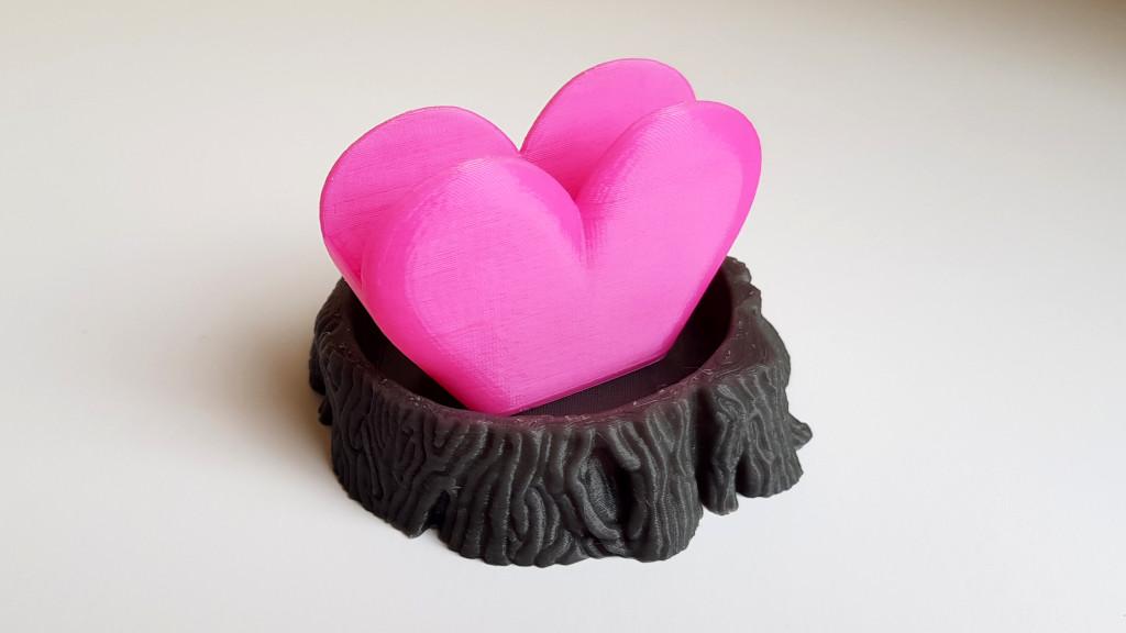 Free STL file LOVE YOU Valentine's Day heart box, unsupported print・3D  print design to download・Cults
