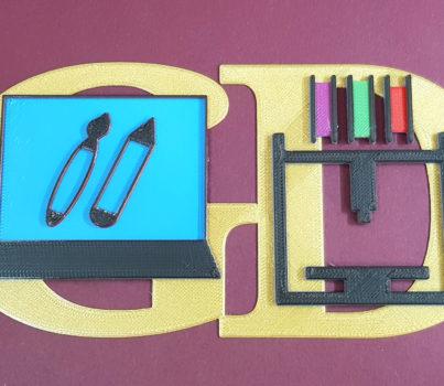 Create Graphic Design with 3D Printer - Thumbnail
