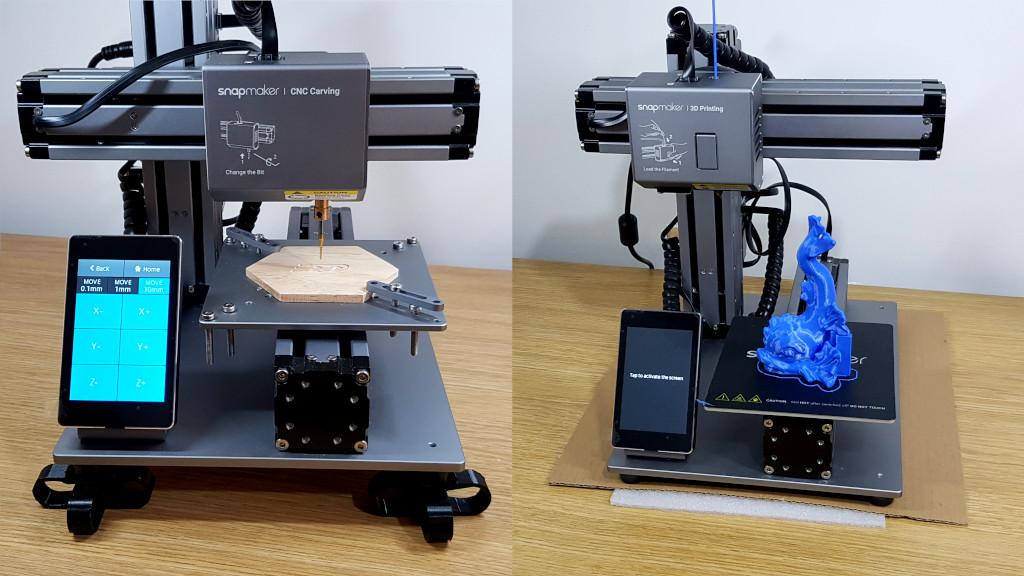 Snapmaker Original DIY 3-in-1 CNC vs 3D Printing Modules