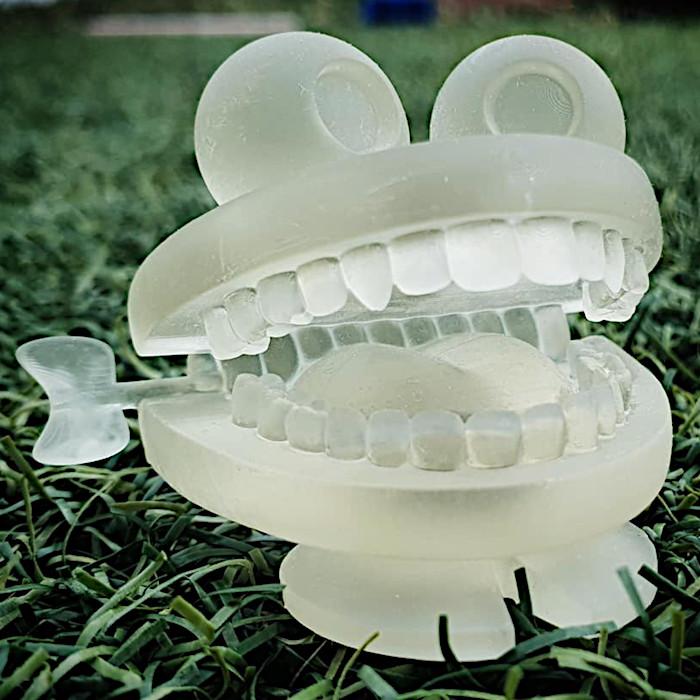 Sculptober Chomp by Tessa Nesci - 3D Printed on Elegoo Mars PRO