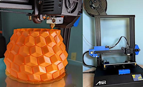 Anet 3D Printer ET4X in Action