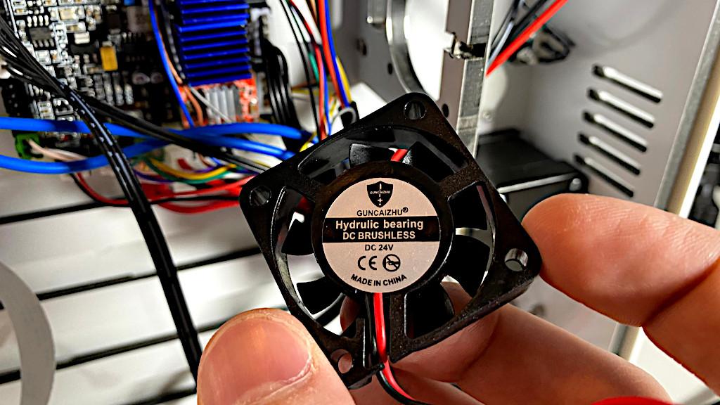 Defective Controller Board Fan