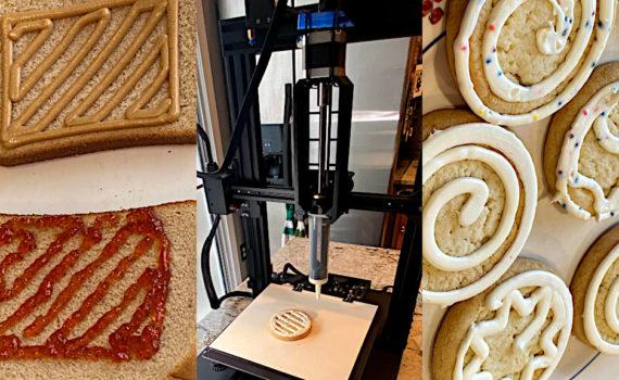 3D Printing Food with a Paste Extruder