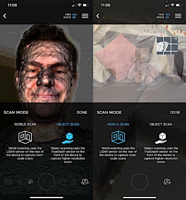 LiDAR 3D Apps 2022 - Laser Scanning with a Mobile Phone