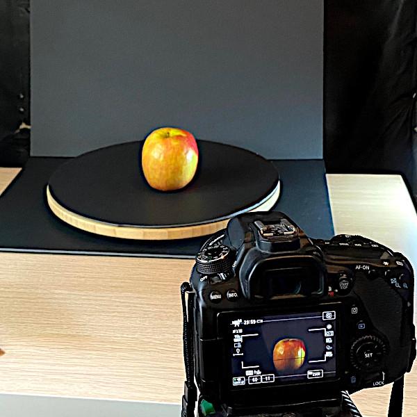 3D Object Photography - taking pictures using a turntable