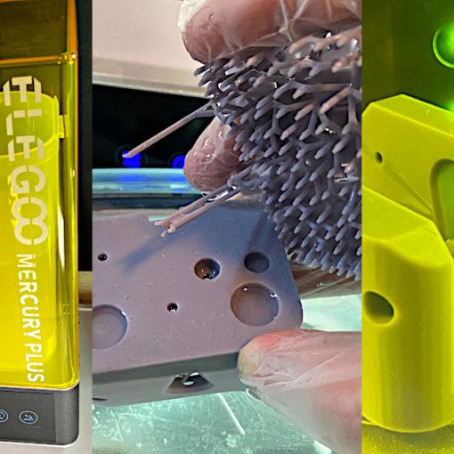 Wash and UV Cure Machine for Resin 3D Printing - Elegoo Mercury Plus