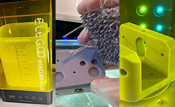 Wash and UV Cure Machine for Resin 3D Printing - Elegoo Mercury Plus