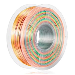 Inland Shiny Silk Rainbow 1.75Mm PLA 3D Printer Filament