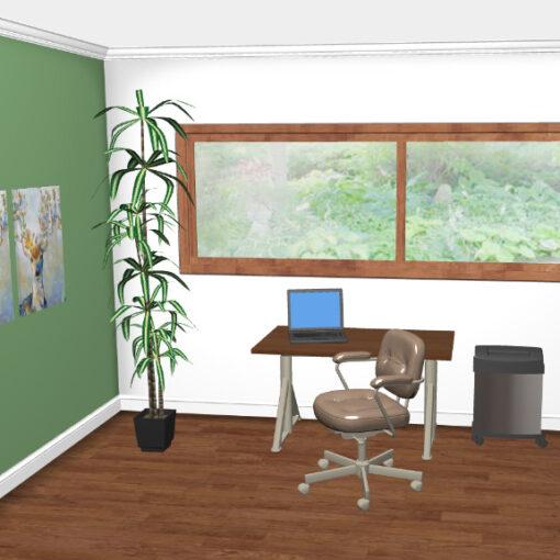 Virtual Office Room in IKEA Planner