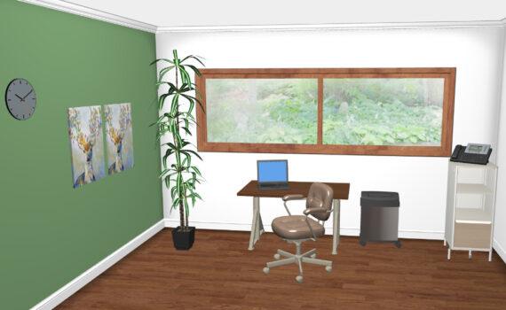 Virtual Office Room in IKEA Planner