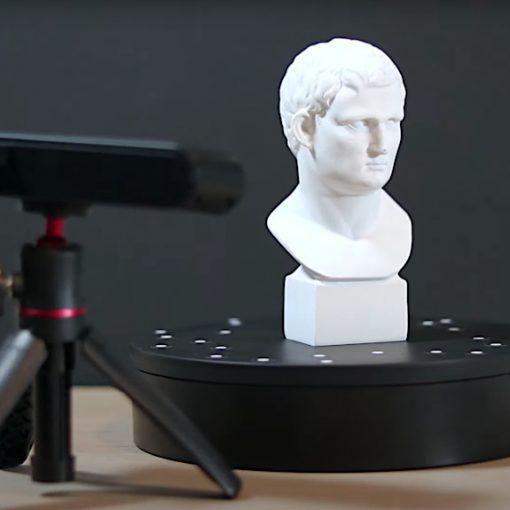 Revopoint POP 3D Scanner, Turn Table and Bust