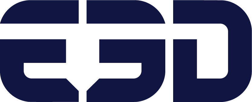 E3D Logo DarkBlue Transparent Background