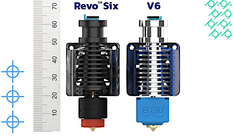 Revo™ Six and V6 HotEnds