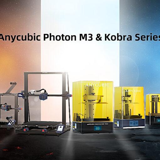 Anycubic Kobra and Photon M3 Series Launch