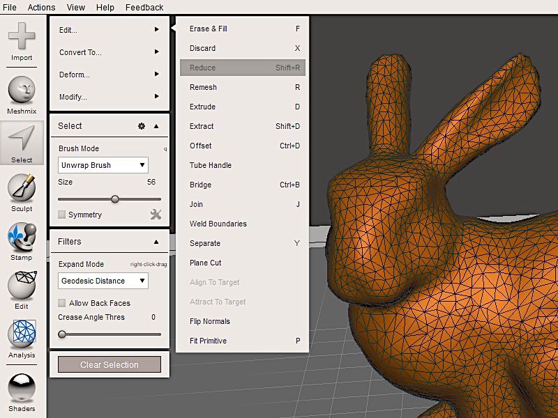 best free polygon reduction tool