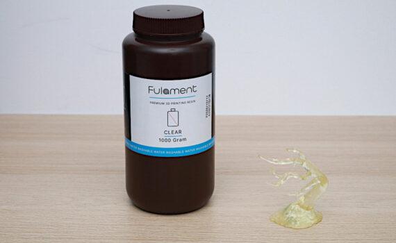Fulament Clear Resin Review - Water Washable