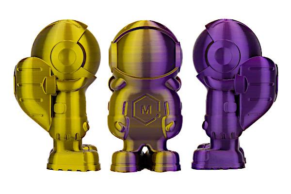 MatterHackers Quantum Dual-Color - Purple Gold PLA MatterHackers Quantum Dual-Color - Purple Gold PLA