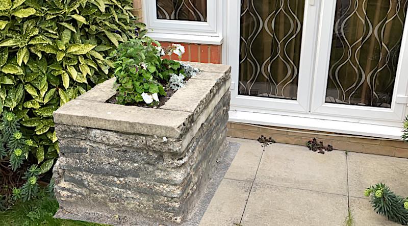 3D Scanned Grey Stone Flowerbed 3D Scanned Grey Stone Flowerbed