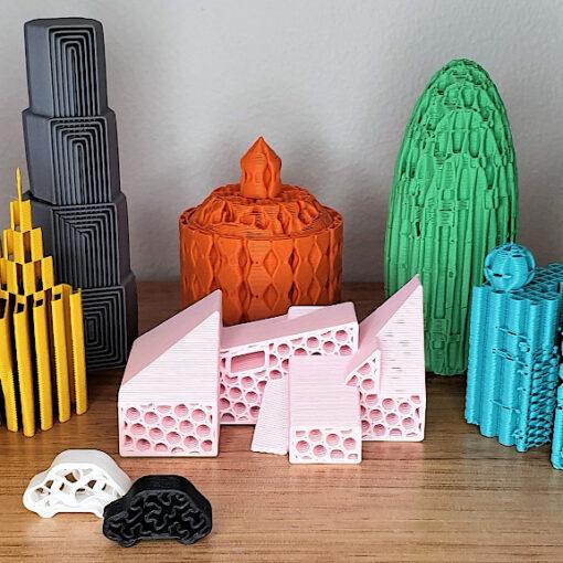 Infill Pattern Art - 3D Printing Without Walls