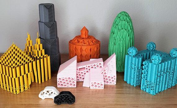 Infill Pattern Art - 3D Printing Without Walls