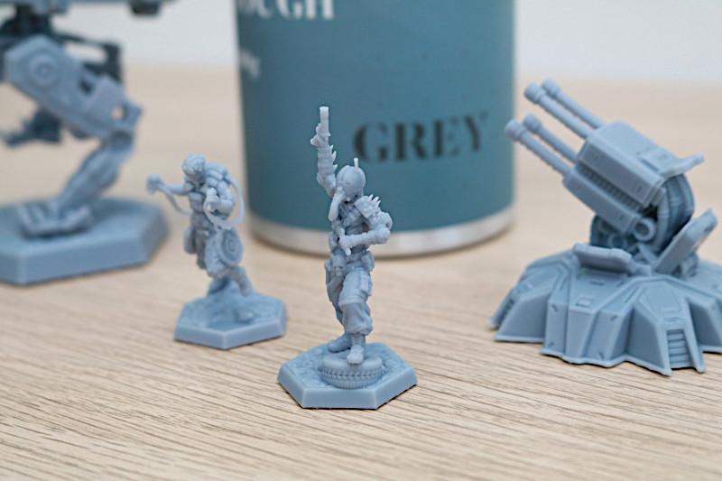 Models 3D Printed in Grey Resin Models 3D Printed in Grey Resin
