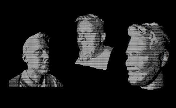 STL to ASCII Art - Simon Fontana - Stian Ervik Wahlvåg - Joe Magdalena