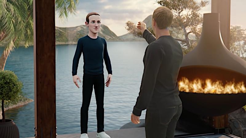 Mark Zuckerberg and his avatar - Introducing Metaverse Mark Zuckerberg and his avatar - Introducing Metaverse